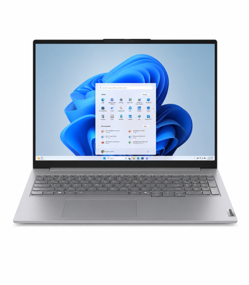 Lenovo ThinkBook 16 G8 AIL - 16" WUXGA / Ultra 7 255H / 16GB / 512GB (NVMe M.2 SSD) / DOS (Without OS) / 1YW / With Lenovo 15.6" Casual Toploader