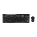 Logitech MK270 - Keyboard & Mouse Combo -  2.40GHz / Up to 10m / Wi-Fi / Arb/Eng - Keyboard & Mouse Combo