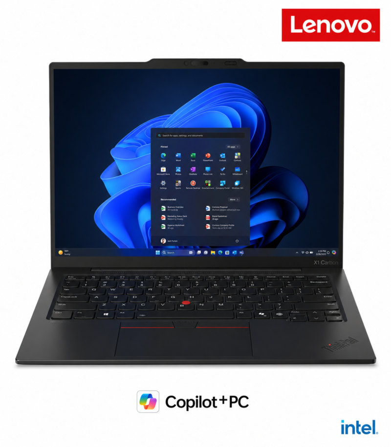 Lenovo ThinkPad X1 Carbon Gen 13 Aura Edition Copilot+ PC - 14" WUXGA / Ultra 7 258V / 32GB / 1TB (NVMe M.2 SSD) / Win 11 Pro / 3YW / Black - Laptop