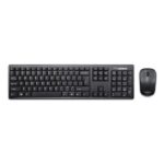 Lenovo 100 Wireless Keyboard and Mouse Combo - USB Receiver / 1000dpi / English/Arabic / Black